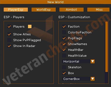 new world esp