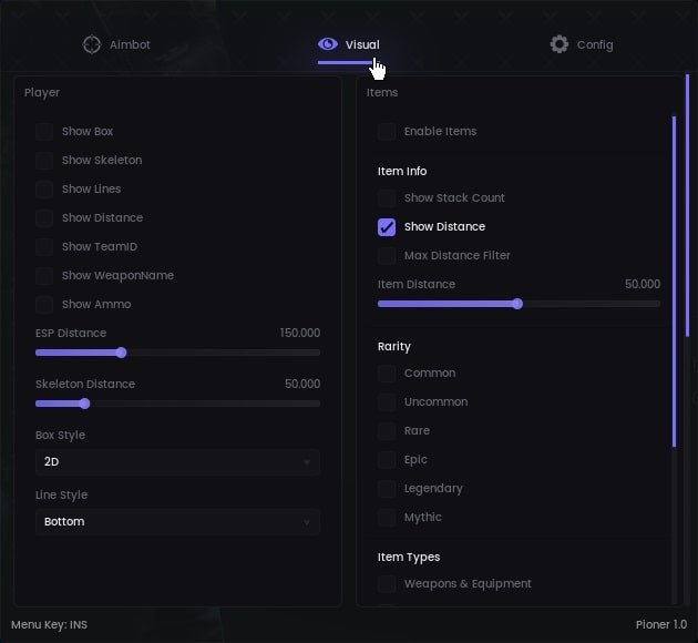 pioner esp cheat menu.jpg