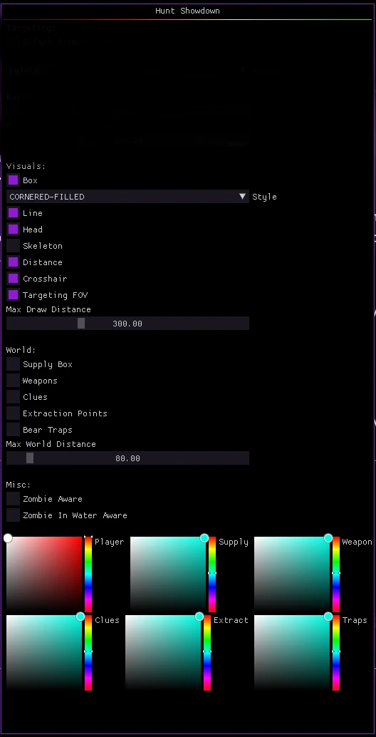 hunt-showdown-cheat-menu
