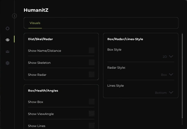 humanitz-esp-features-menu