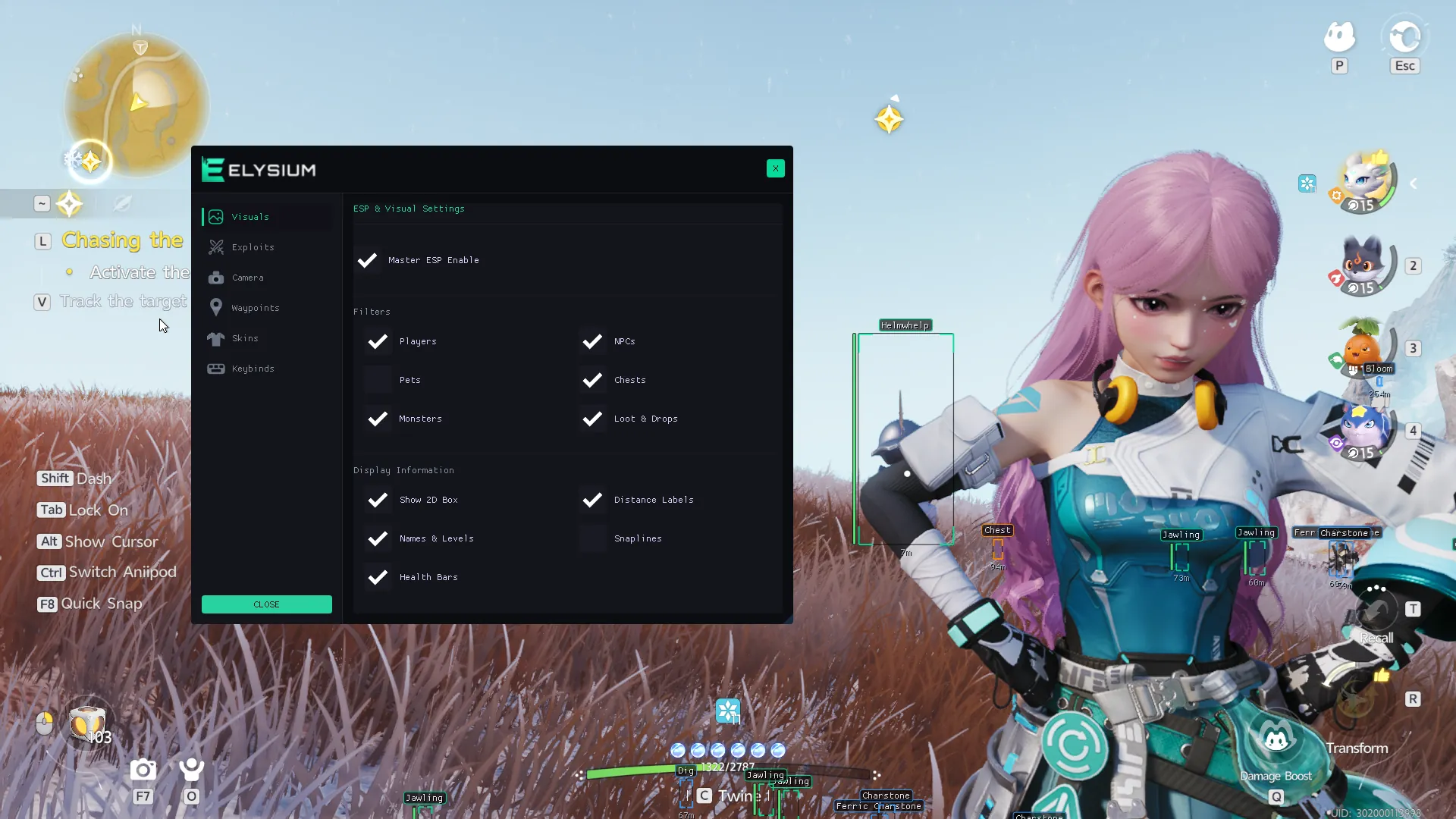 aniimo-visuals-cheat-menu