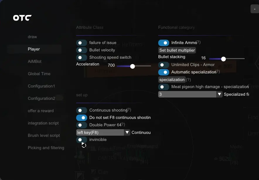 OTC TD2 player esp menu